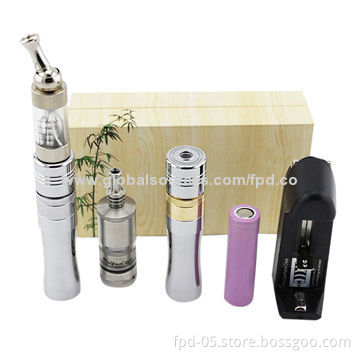 Stainless steel electronic cigarette starter kits